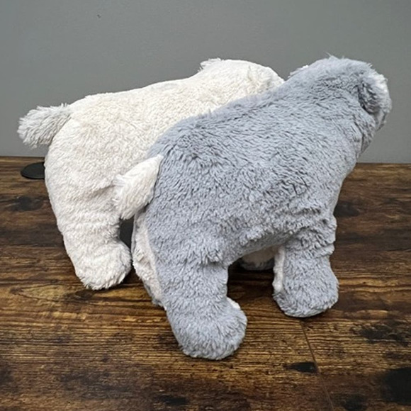 Target Cloud Island Gray White Polar Bear Plush‎ Set - Picture 4 of 6